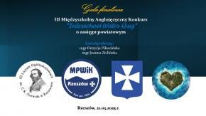 Gala finałowa III Międzyszkolnego Anglojęzycznego Konkursu